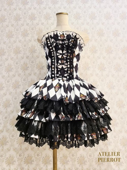 Atelier Pierrot Diamond Corset Mini Dress